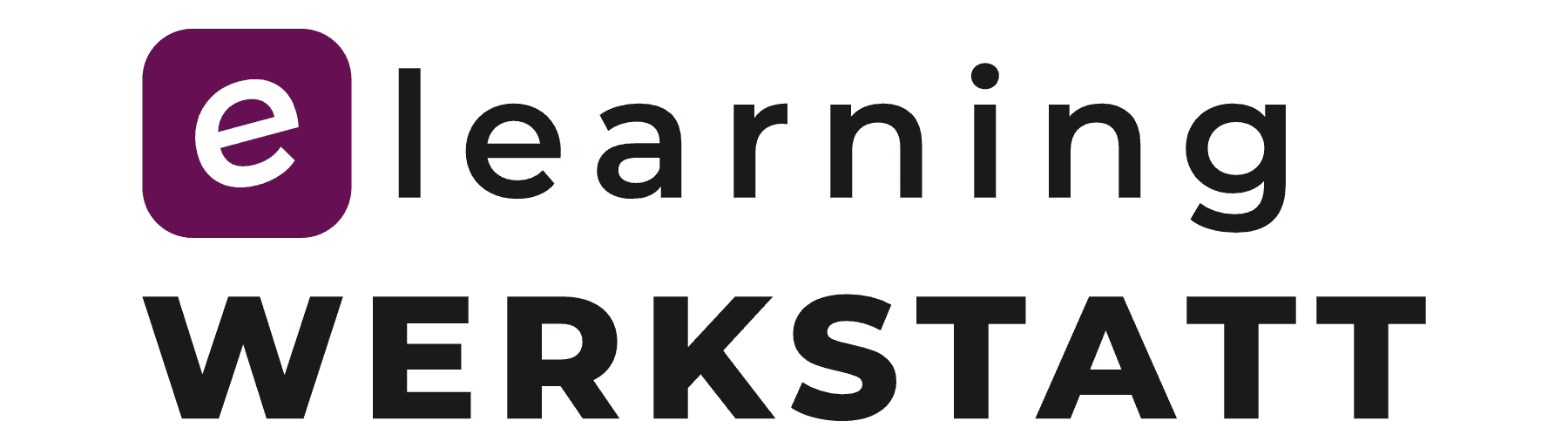 Logo der E Learning Werkstatt &ndash; Anbieter f&uuml;r interaktive E Learning-Content-Erstellung und Animationen.